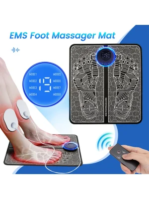 Instant Relief EMS Foot Massager – Smart Acupoint Therapy Pad